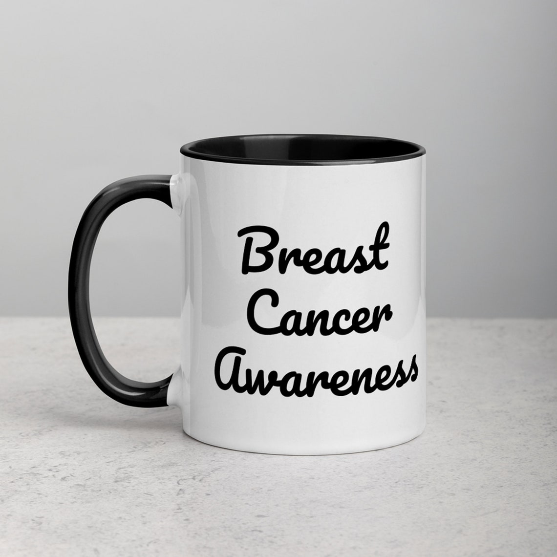 Breast Cancer Awareness Mug BCA Coffee Tea Mug Cancer Etsy