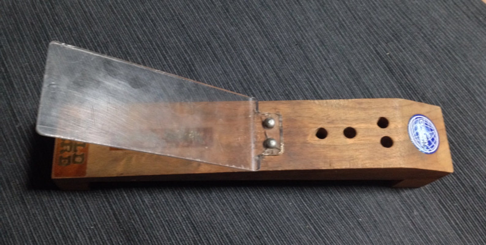 Vintage knife sharpener Crock Stick from Cutlery World four Etsy