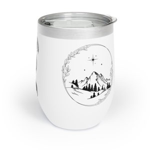 Night Court Full Wrap Chill Wine Tumbler Night Court Acotar Gifts Acotar Merch Acotar Wine Glass Night Court Wine Glass Cassian Azriel SJM image 6