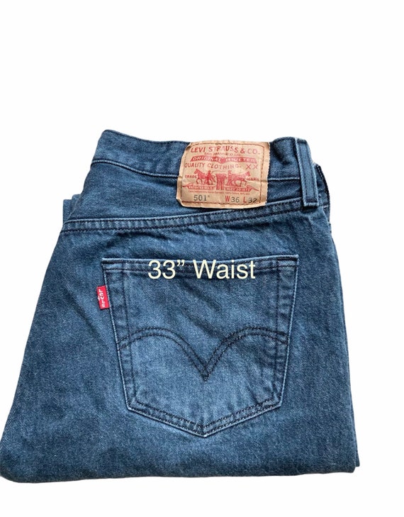 Levi's 501 High Waisted Vintage Shorts Maten 33 36 38 | Etsy België