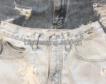 Añadir on- Distressing