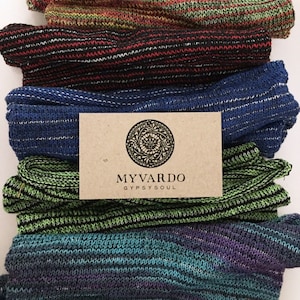 EXTRA WIDE Stretch Headbands for Dreads,Accessories For Dreadlocks, Natural Stretch Hippy Knit Headwrap for Men / Women w Good Head Coverage