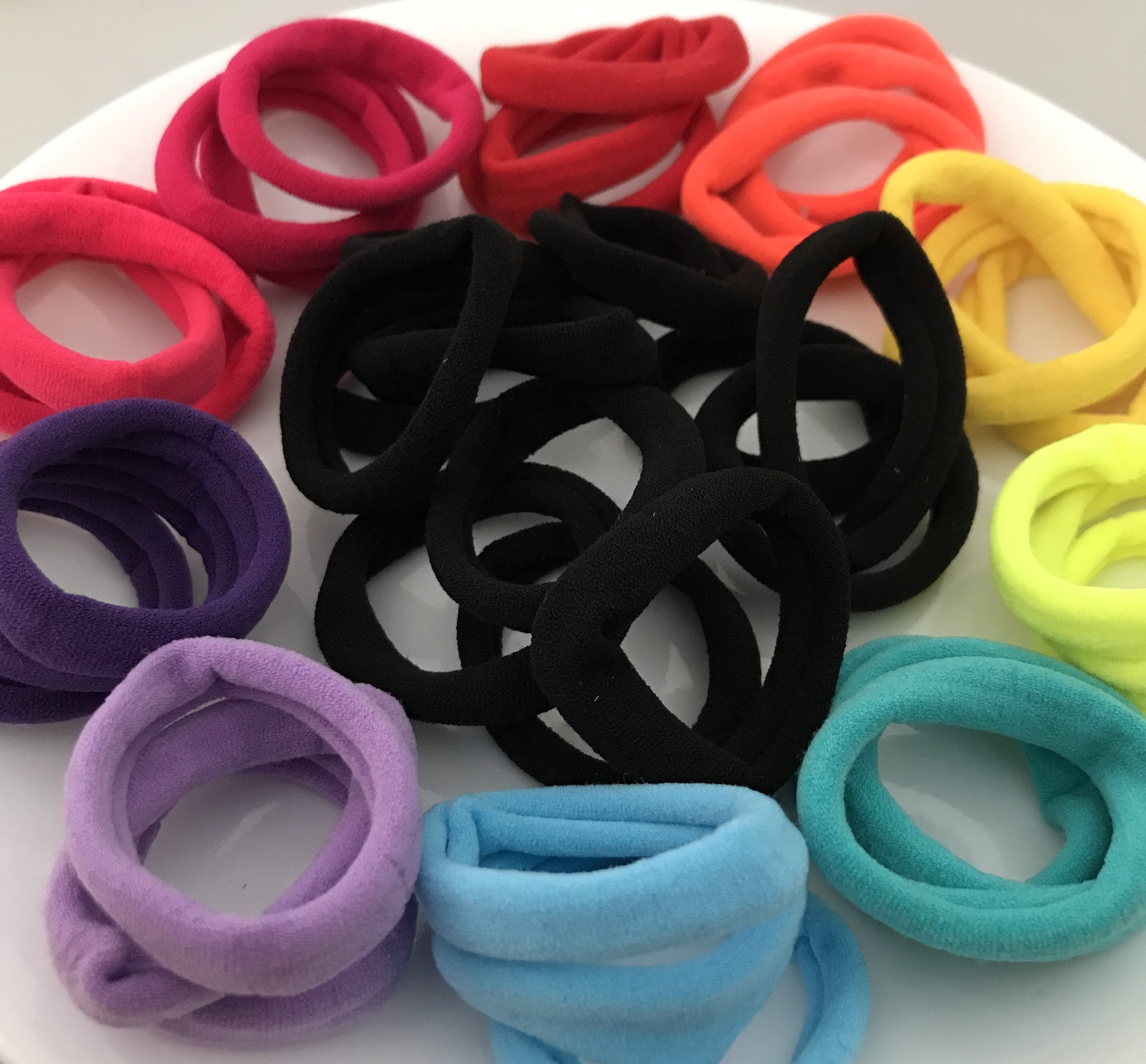 Elastic Hair Bands - Etsy Elastic Hair Bands - Etsy