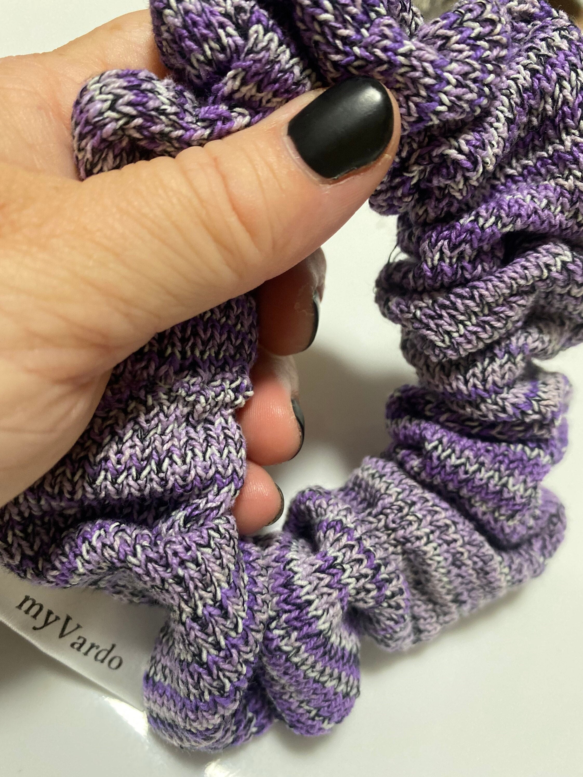 Extra Large Scrunchies for Thick Hair or Dreadlocks, Handmade Scrunchie for Men or Women, Cotton Knit Blend for Wet Hair, Dread Accessories