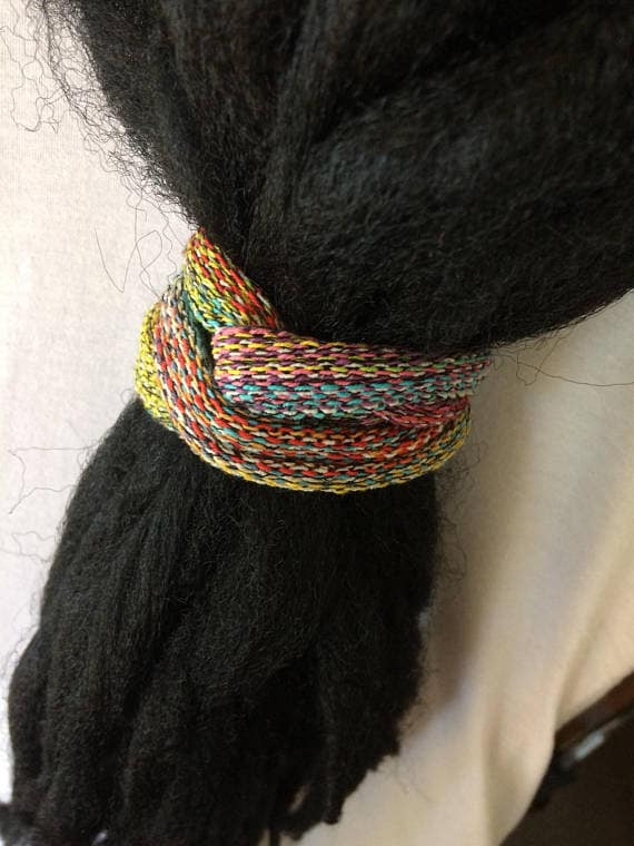 Rainbow Dreadlock Hair Ties Dreadlock Accessories Rainbow Etsy