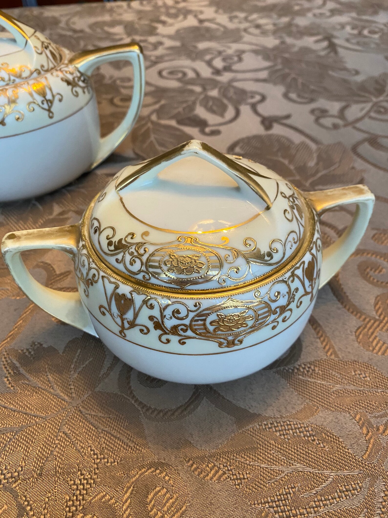 Vintage 5 Piece Noritake Tea Set Made In Japan Etsy