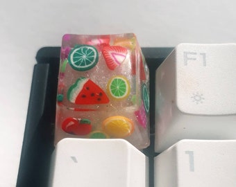 Artisan Keycaps - ESC key - oem and sa profile -  Fruit Salad Edition! - FREE UK Shipping