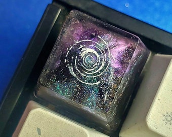 Artisan Keycaps - ESC key - Swirl Nebula - oem and sa profile - Universes Edition! - FREE UK Shipping