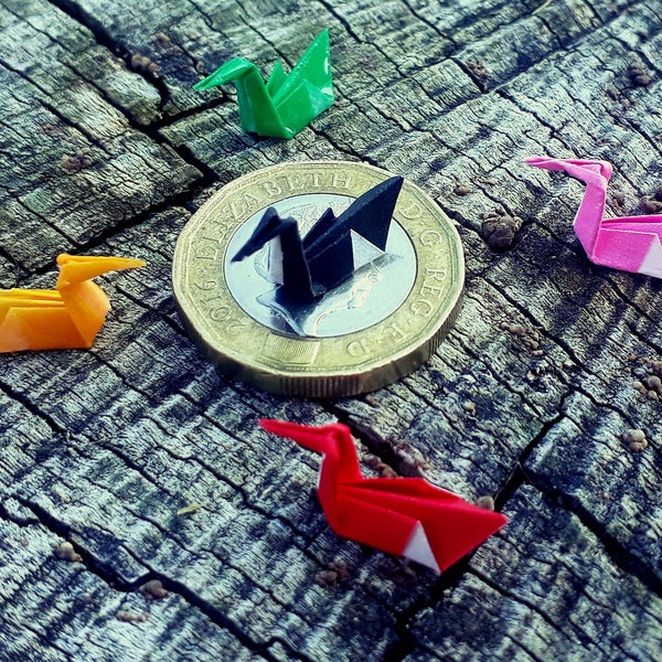 Cygnes Micro Origami Miniatures