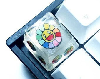 Artisan Keycaps - klawisz ESC - profil oem i sa - Flower Power - edycja kawaii! -
