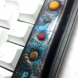 Solar System Key Cap Artisan Keycap - Spacebar - Solar System - Space Edition! - Etsy UK
