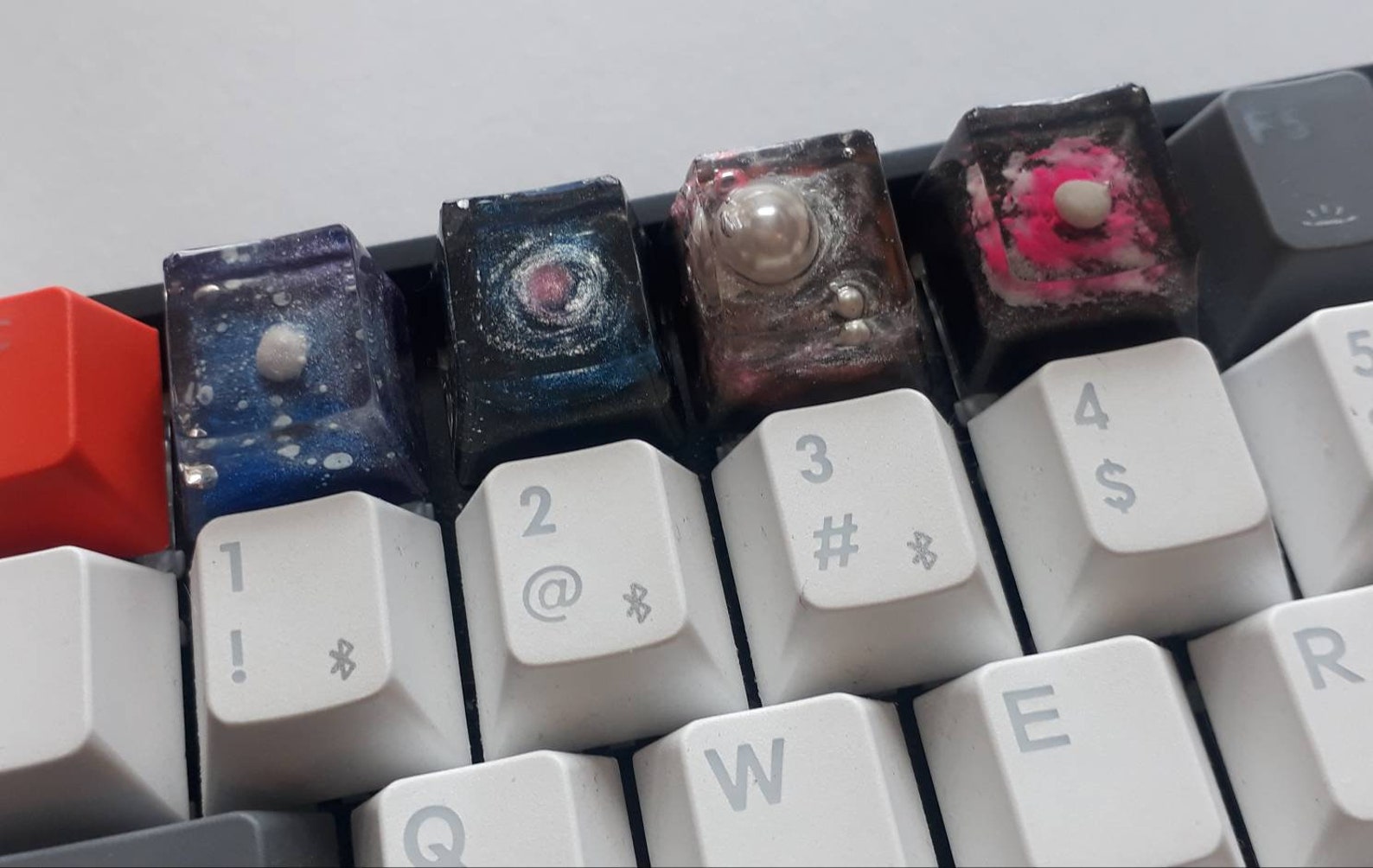 Keycaps Universes Edition Glow in Dark kostenloser UK Etsy
