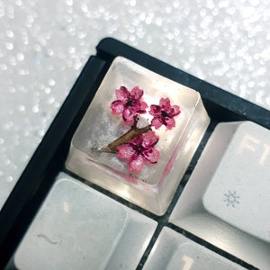 Artisan Keycaps - ESC key - oem and sa profile - Cherry Blossoms! Sakura - FREE UK Shipping