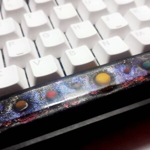 Solar System Key Cap Artisan Keycap - Spacebar - Solar System - Space Edition! - Etsy UK
