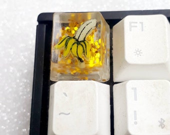 Artisan Keycaps - ESC key - oem and sa profile - Glow in the dark banana-