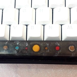 Solar System Key Cap Artisan Keycap - Spacebar - Solar System - Space Edition! - Etsy UK