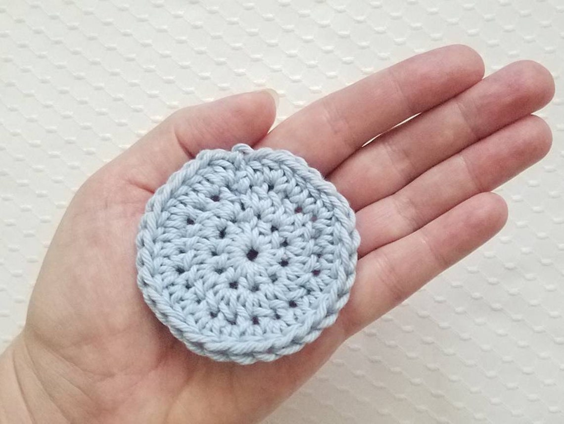 Cotton Facial Rounds, Crochet Face Scrubbies, Makeup Remover Pads ...