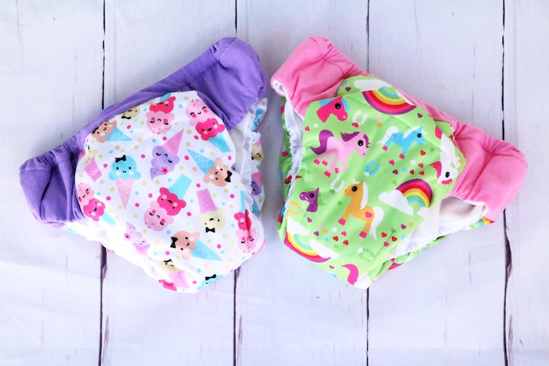 Cloth pull ups set of 2 Overnight Heavy Wetters training Etsy