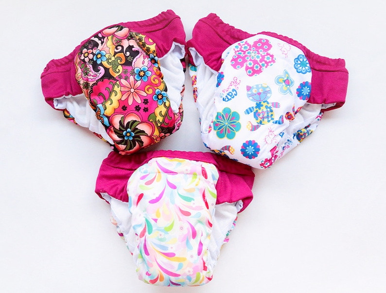 Set of 3 Overnight Heavy Wetters Training Pants. Eco Friendly Etsy