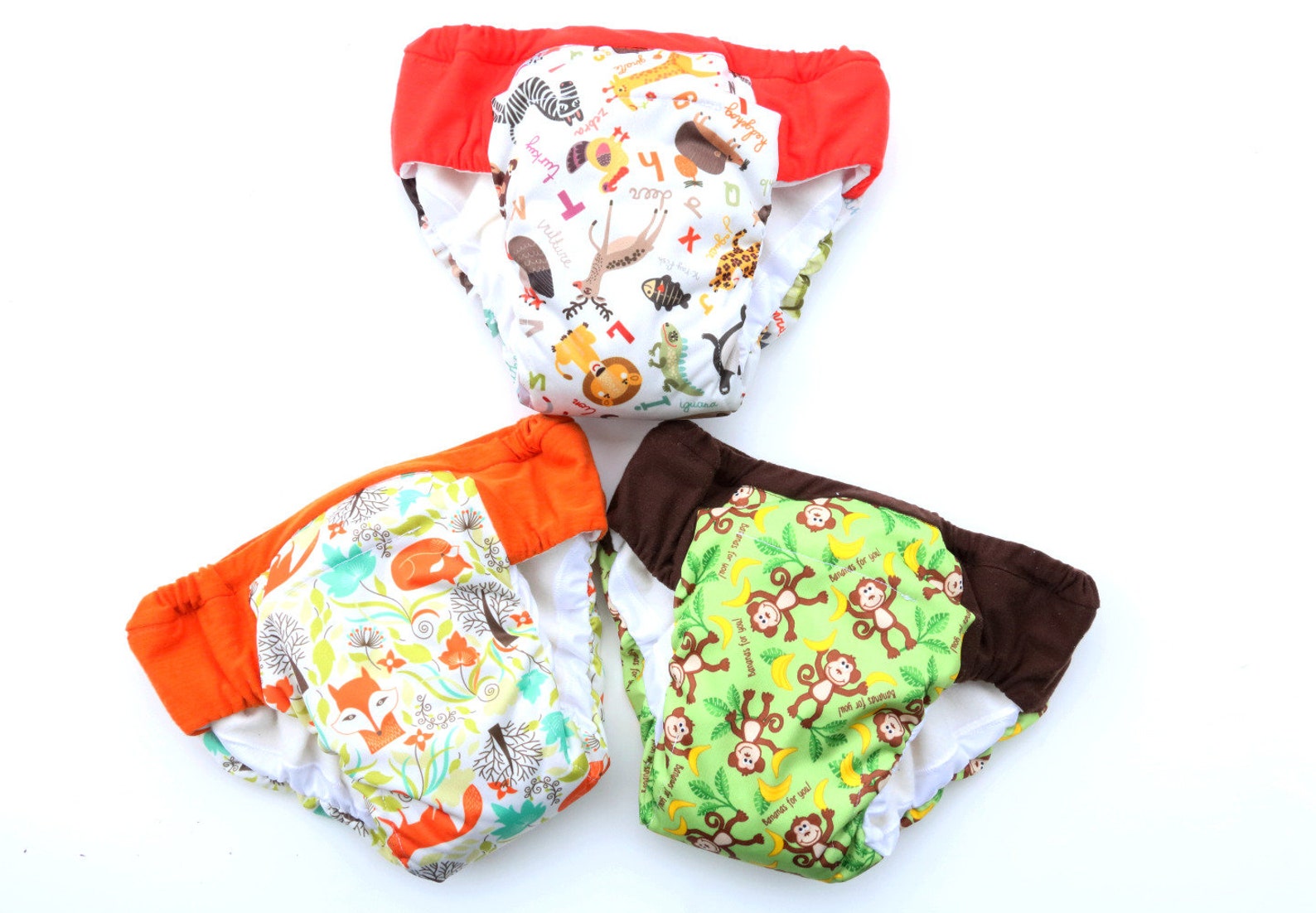 Cloth training pants overnight set of 3 for heavy wetters Etsy