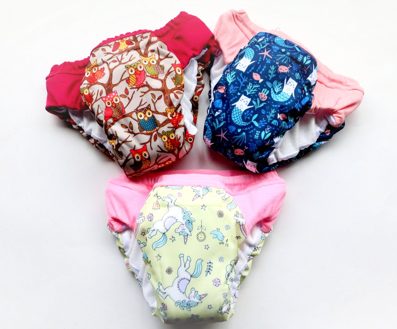 Padded Underwear Pack of 1 (No Print Choice) by SuperBottoms