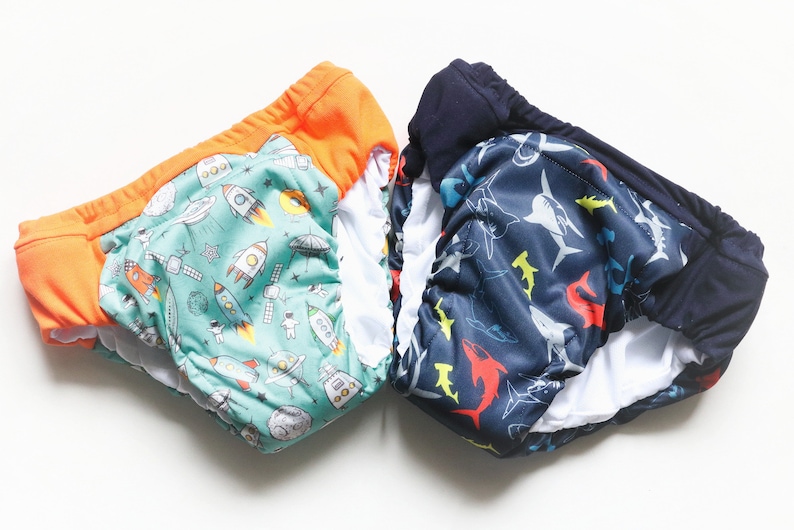 2 Overnight Heavy Wetter Potty Training Pants Size XXL 7/8 Etsy