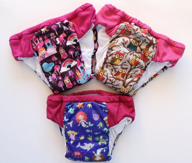 Set of 3 waterproof training pants eco friendly cloth pull Etsy