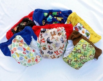 6 reusable washable pull ups for daytime use - toilet training undies