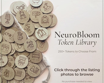 NeuroBloom Token Library | Browse 250+ Visual Schedule & Routine Token Options