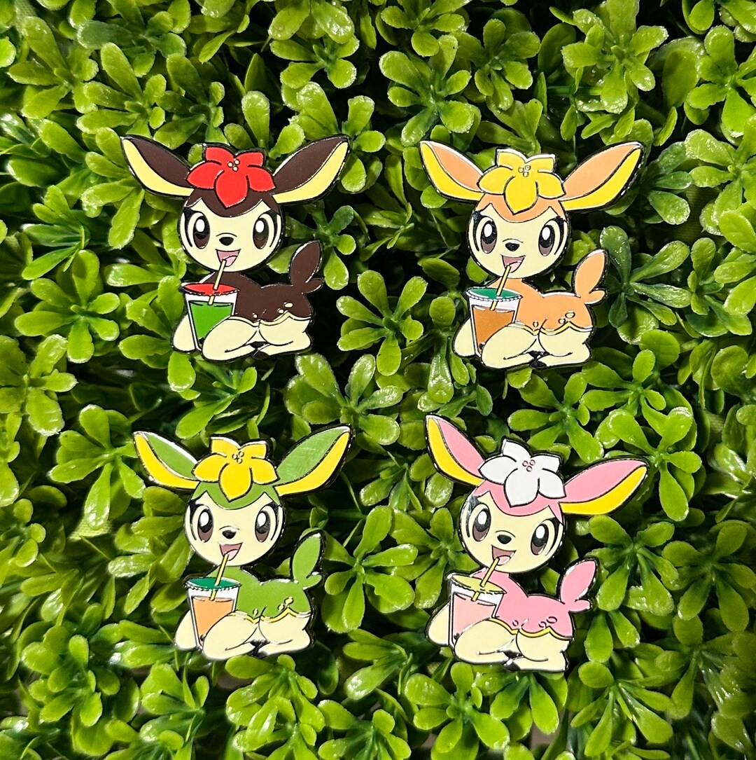 Seasons Deerling Set Bobamon Enamel Pins - Etsy