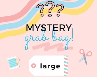 Large MYSTERY Grab Bag! / Surprise Grab Bag / Lucky Dip Bag / Accessories Mystery Box