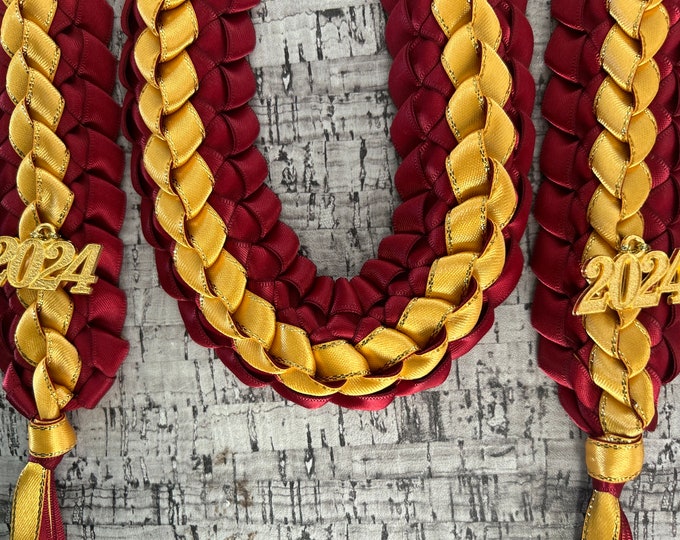 Scattered Generations Maize Graduation Stole