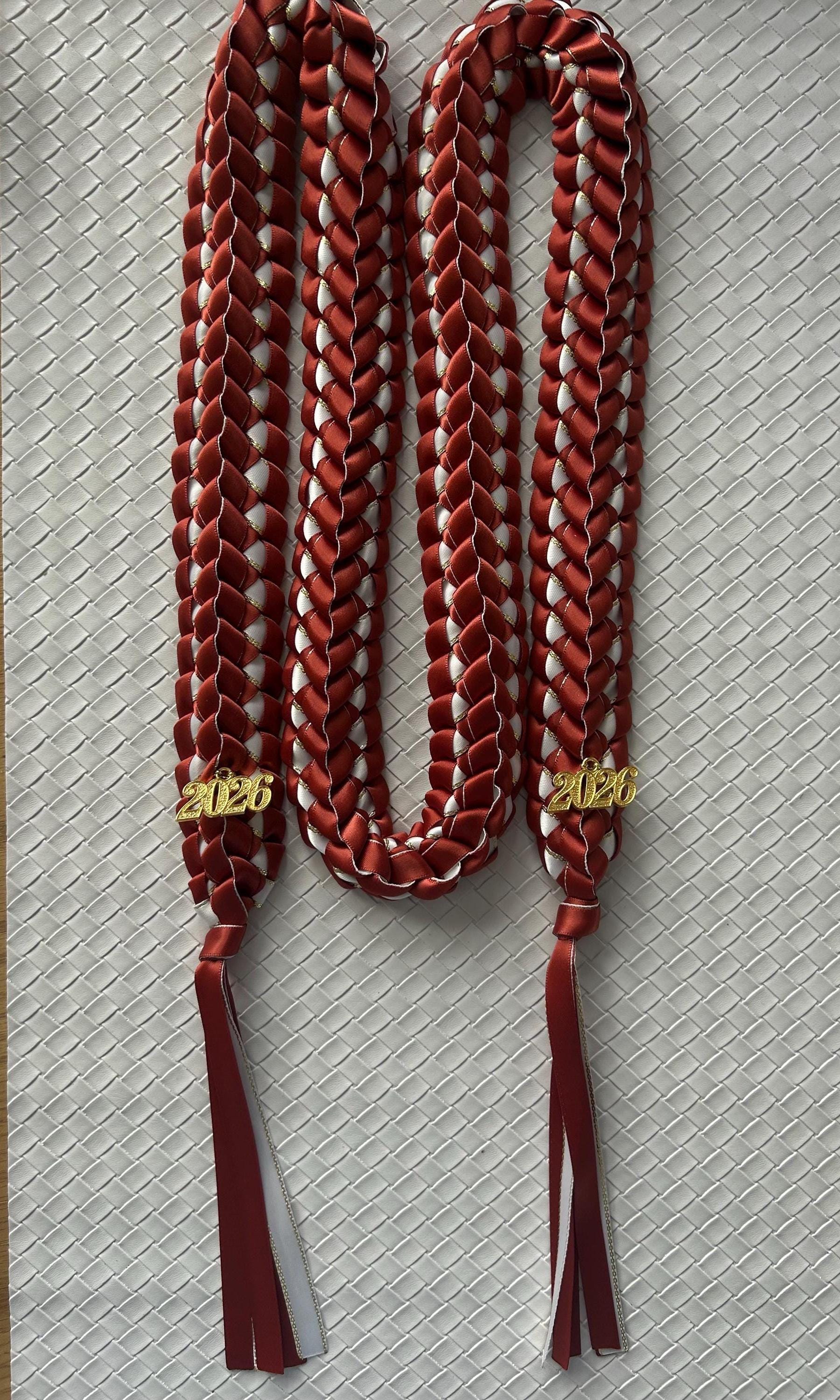 Longhorns Ribbon Handmade Graduation Ribbon Lei: Texas Longhorns Colors, 2026 Charm - Etsy