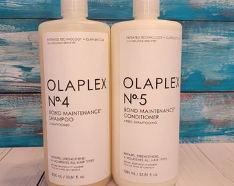 Olaplex No 4 and No 5 Bond Maintenance Jumbo Size Shampoo and Conditioner