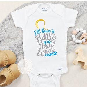 Ich habe eine Flasche Haus weißen Strampelanzug ®, Stillen Body, lustige Babykleidung, Wein, Babypartygeschenk, Neugeborenen Outfit