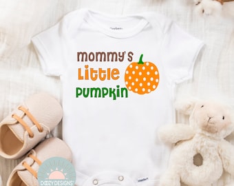 Mommy's Little Pumpkin Onesie®, Thanksgiving Baby Shirt, Pumpkin Baby Shirt, Little Pumpkin Baby Boy Girl