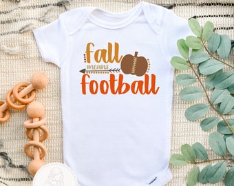 Body bébé football automne, cadeau baby shower sport