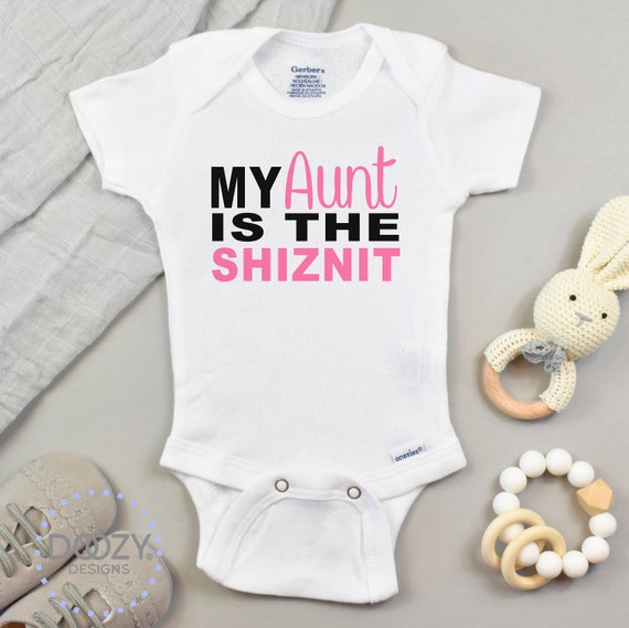 funny baby onesies aunt