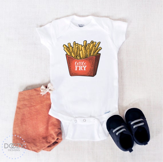 french fry onesie