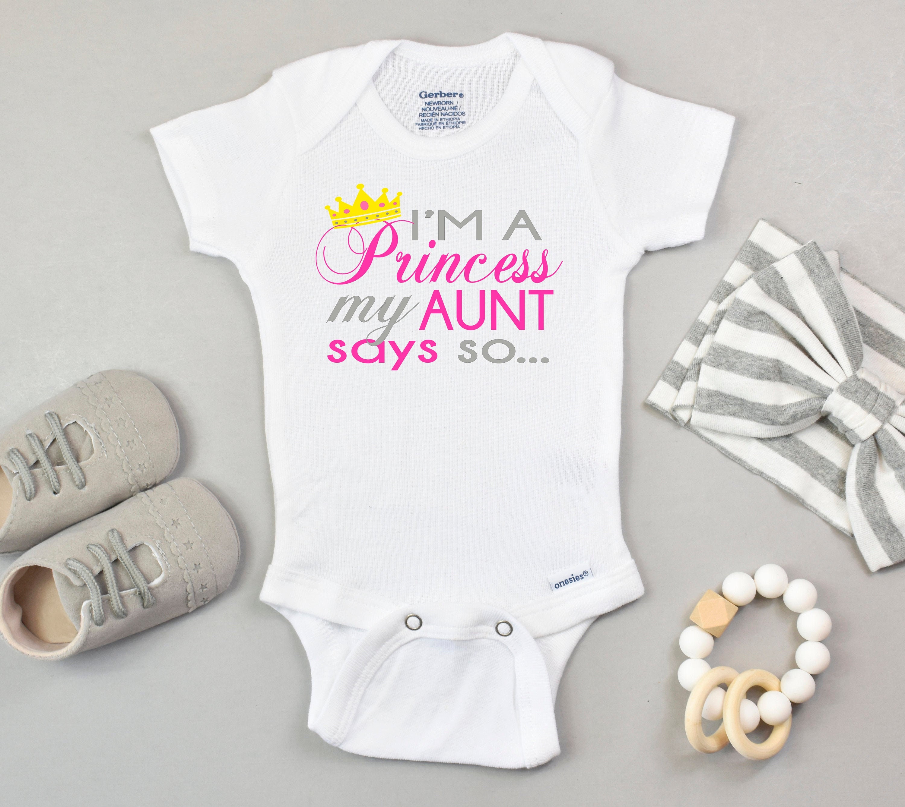 funny aunt shirts for babies