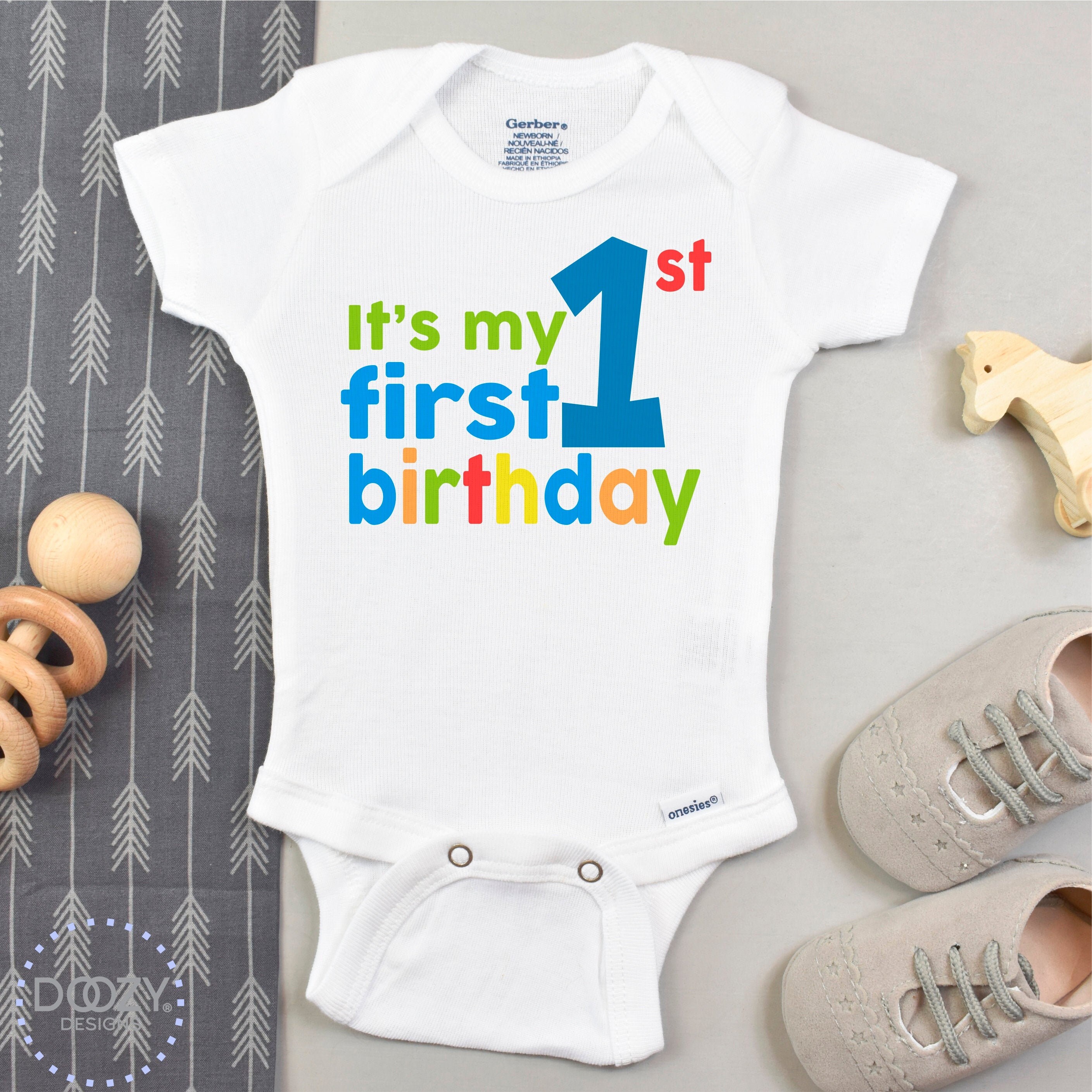 my first birthday shirt girl