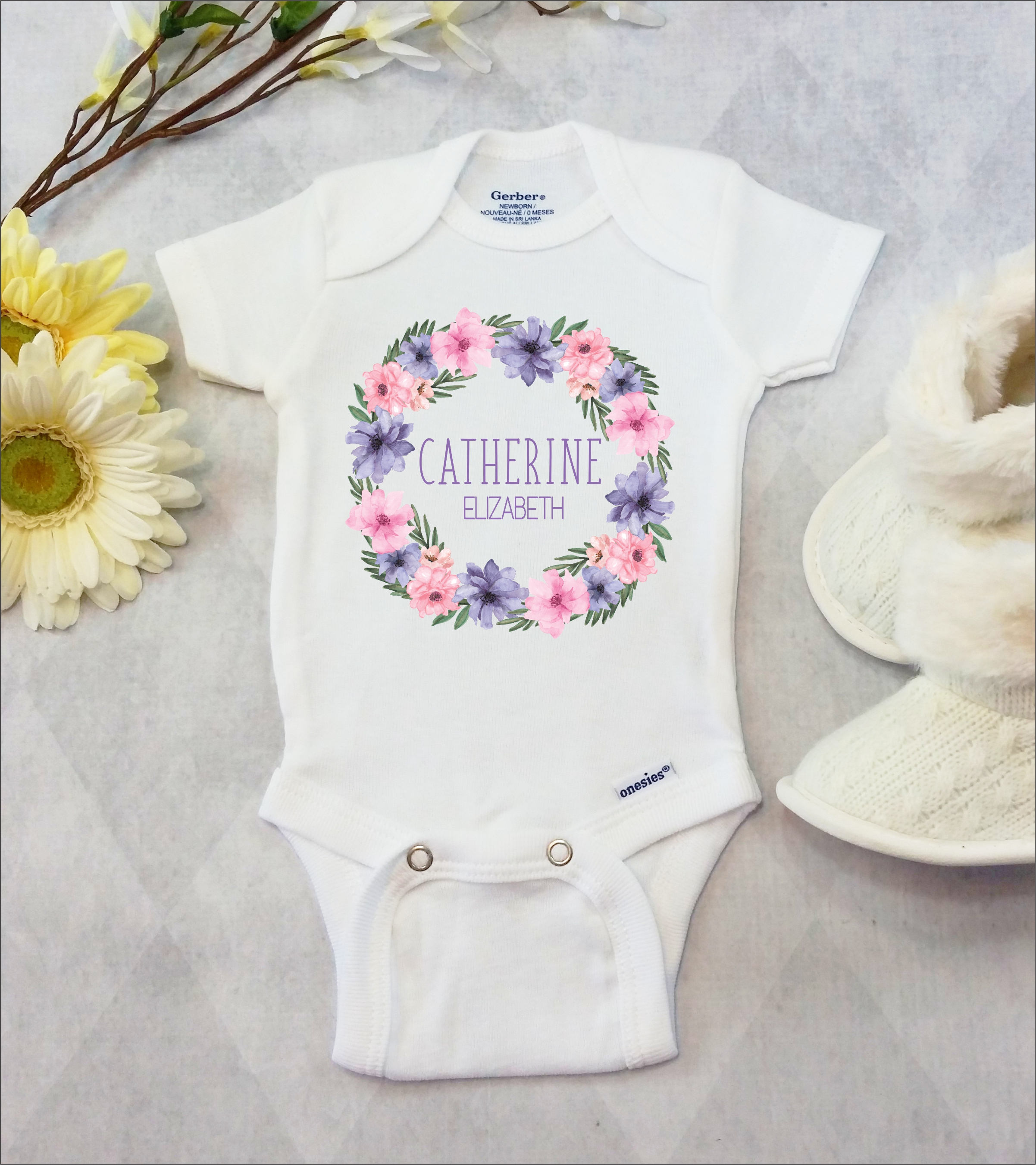 name brand baby onesies