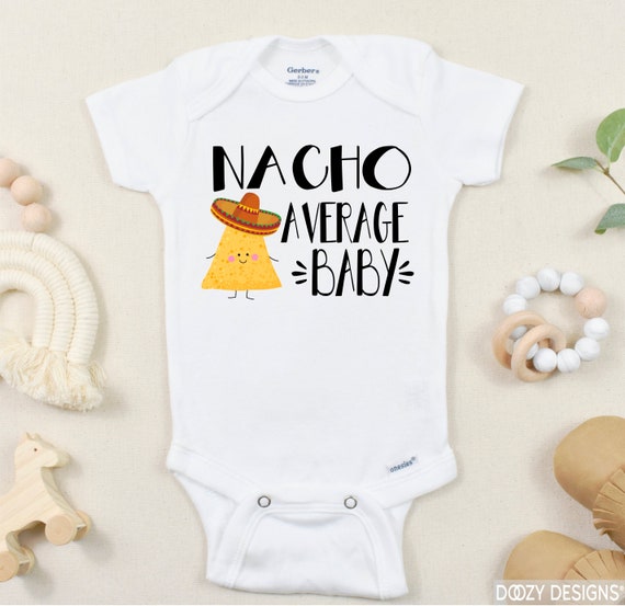 nacho baby onesie