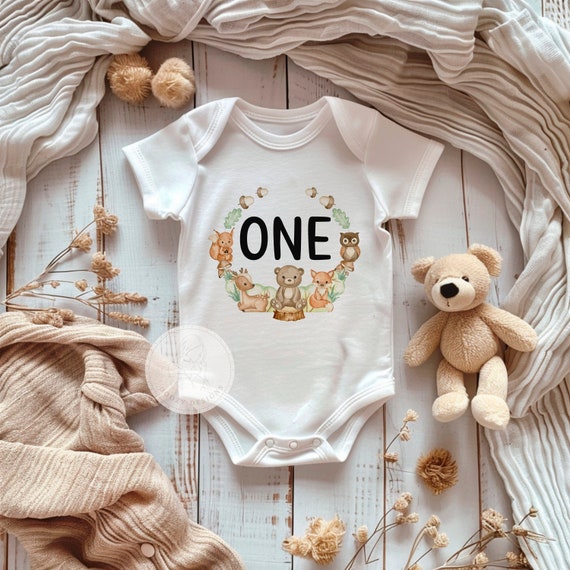 One year old birthday onesie deals