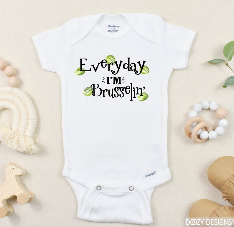 Vegetable Onesies ® Vegan Baby Funny Baby Clothes Brussel Etsy