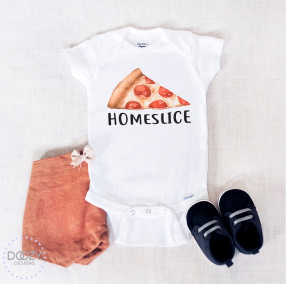 pizza baby clothes