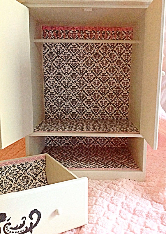 Items similar to American Girl Doll Armoire "Little Miss Sophisticated