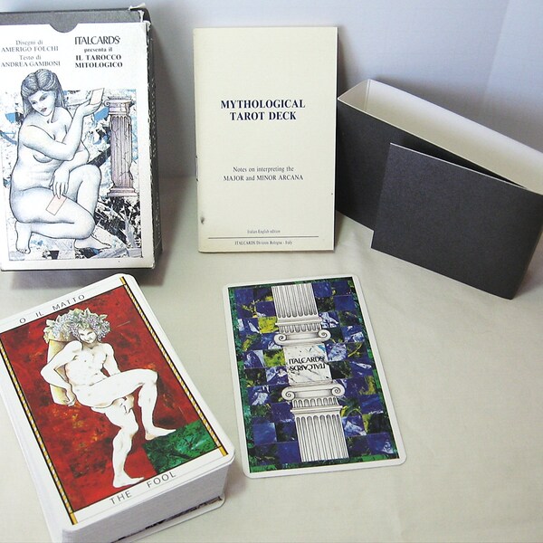 Vintage Limited Edition Tarot - Il Tarocco Mitologico 1988