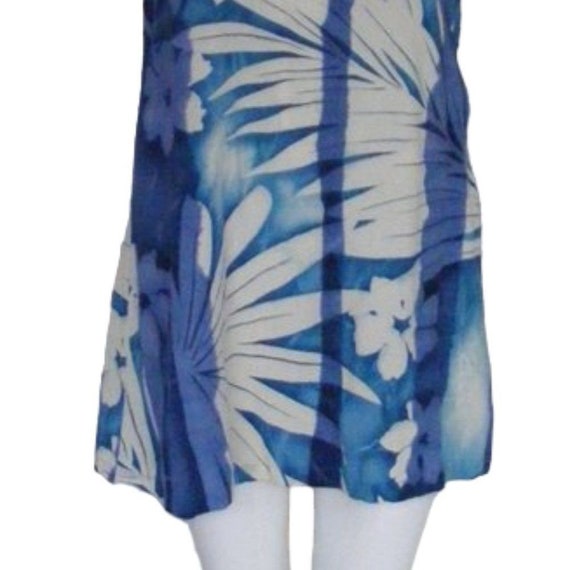 JAMS WORLD Dress, S, Veranda Print, Blue/White, S… - image 8