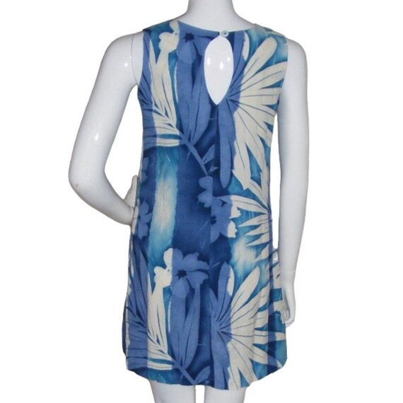 JAMS WORLD Dress, S, Veranda Print, Blue/White, S… - image 5